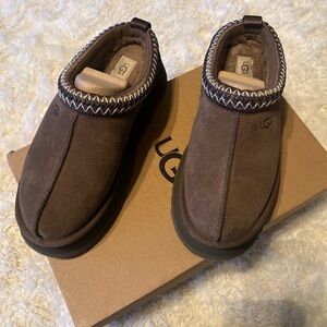 UGG Brown Suede Slip-On Shoes